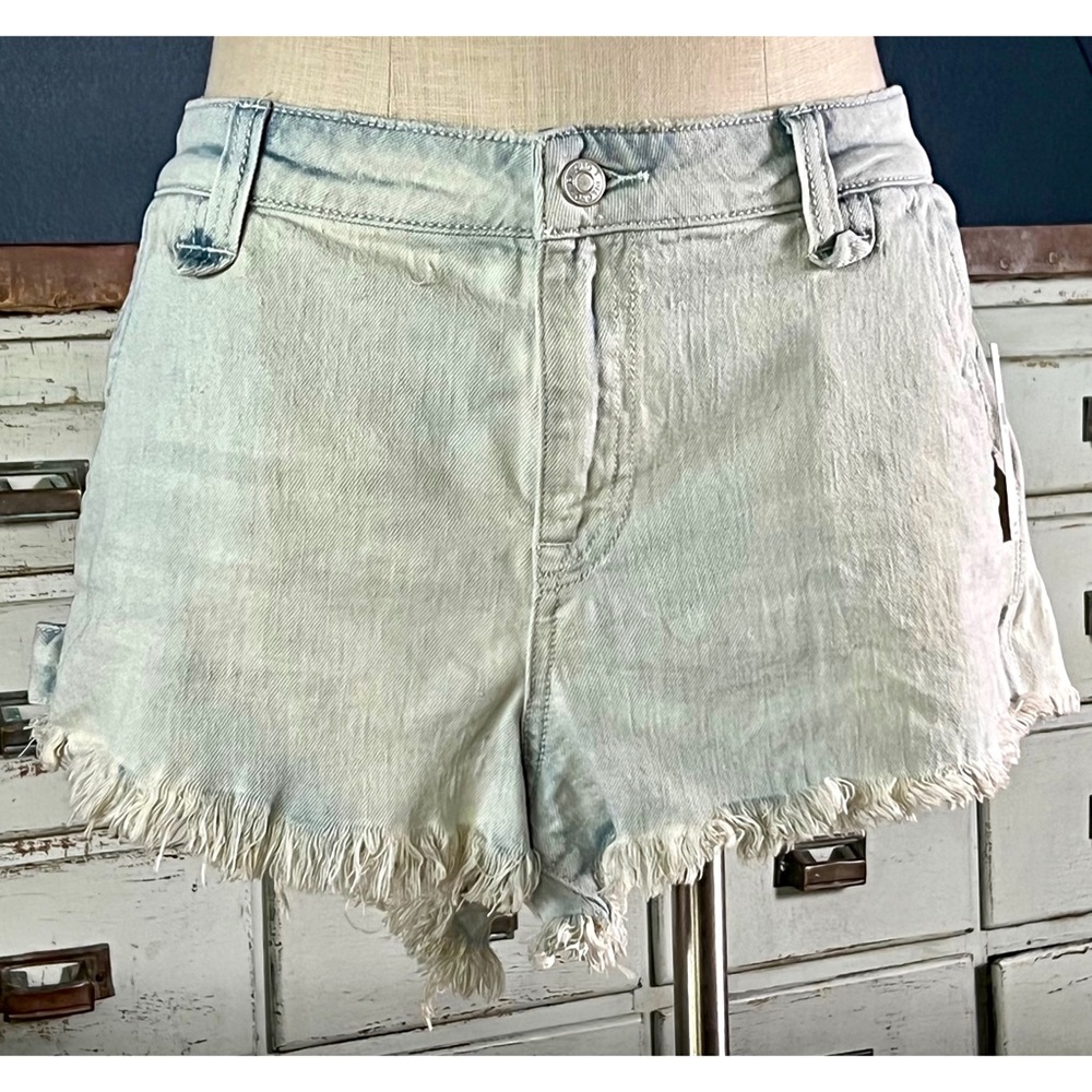 Anthropologie Pilcro Denim Shortie Shorts Size 32 - Picture 1 of 13